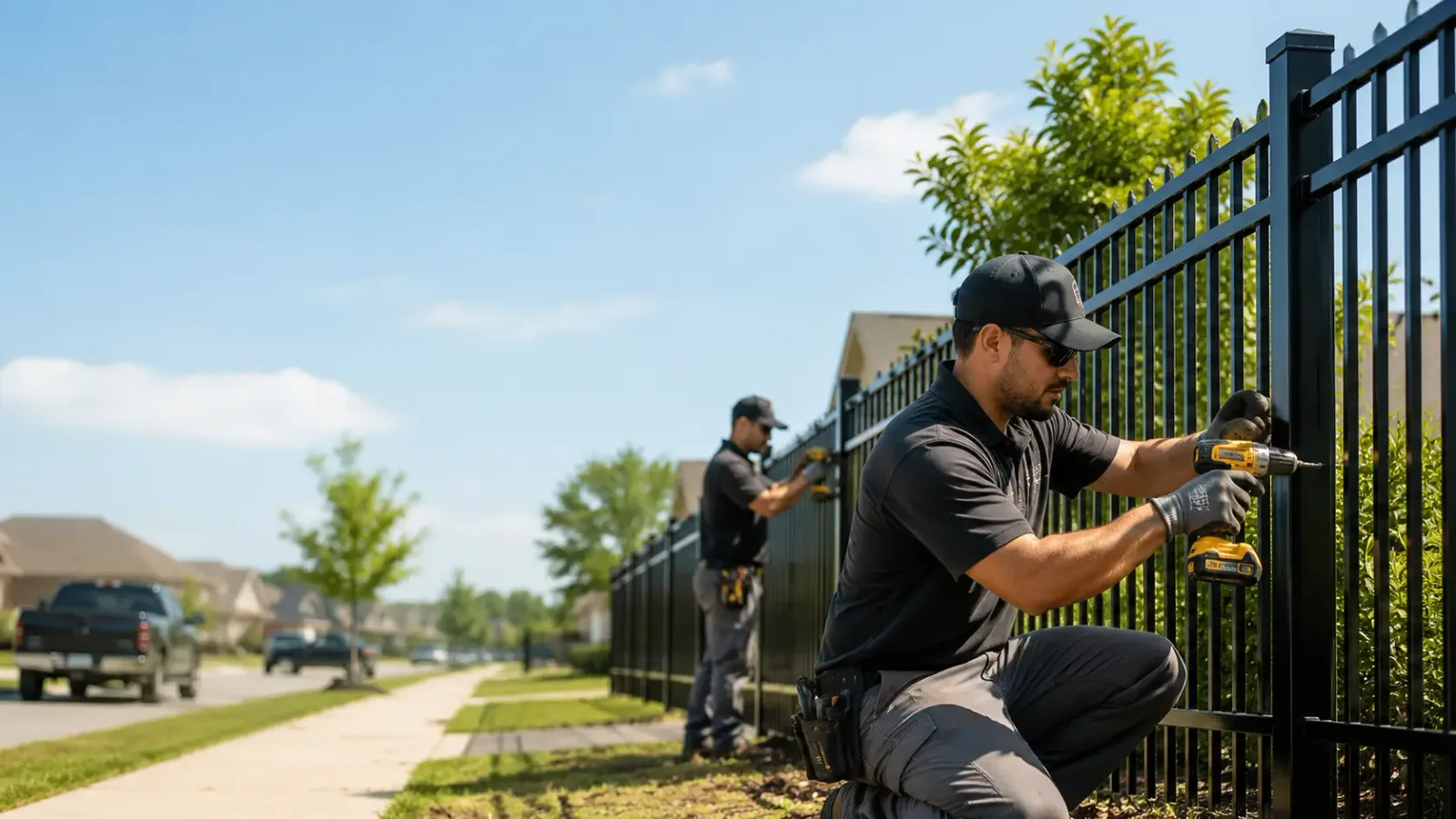 Metal Fence Installation in Valley Spring, TX
